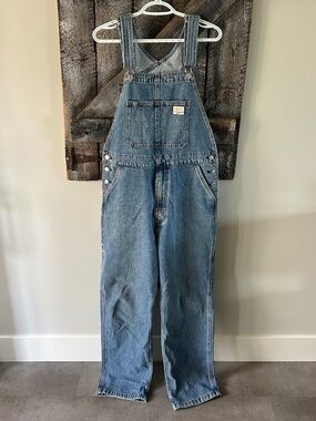 Women's Levi's Stone Wash Denim Carpenter Overalls